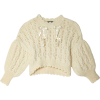 SIMONE ROCHA neutral sweater - Pullovers - 