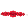 SIMONE ROCHA red large floral bead embel - Uncategorized - 