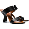 SIMON MILLER black Tee 95 slip-on leathe - Sandals - 