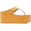 SIMON MILLER orange platform sandal - Hand bag - 