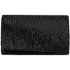 SONNET Black Embroidered Box Clutch - Clutch bags - $91.00 