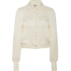 SOONIL silk long sleeve blouse - Рубашки - короткие - 