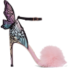 SOPHIA WEBSTER Talulah feather-trimmed p - Sandals - 