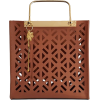 SOPHIE HULME Dora Laser-Cut Leather Tote - Сумочки - 