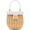 SPARROWS WEAVE The Bucket wicker and lea - Hand bag - 