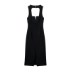 SQUARE NECK SLIM DRESS - Vestidos - $69.90  ~ 60.04€