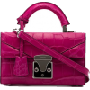 STALVEY roze mini mini alligatorhandtas - ハンドバッグ - 