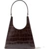 STAUD Rey croc-effect leather tote - Hand bag - 