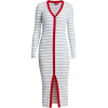 STAUD Shoko Striped Body-Con dress - Obleke - 