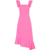 STAUD Valentina poplin dress - sukienki - 