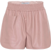 STELLA MCCARTNEY Faux-leather shorts - pantaloncini - 