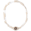 STELLA MCCARTNEY Faux pearl, crystal and - Halsketten - 
