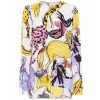 STELLA MCCARTNEY Horse-print stretch-crê - Koszule - długie - 