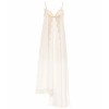 STELLA MCCARTNEY Lace-trimmed silk slip - sukienki - 