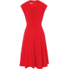STELLA MCCARTNEY Lace-up crêpe dress - Obleke - 