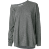 STELLA MCCARTNEY asymmetric loose-fit ju - Pullovers - $363.00 