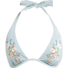 STELLA MCCARTNEY blue embroidered bikini - Trajes de baño - 