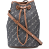 STELLA MCCARTNEY grey & brown bucket - Hand bag - 