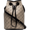 STELLA MCCARTNEY logo canvas bucket bag - Torebki - 