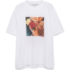 STELLA McCARTNEY Embroidered printed cot - Tシャツ - 