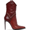 STITCHED LEATHER BOOTS - Сопоги - 