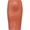 STOULS Gilda metallic leather skirt - Spudnice - 