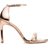 STUART WEITSMAN metallic heel sandal - Сандали - 