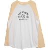 STYLENANDA Faded Print Raglan T-Shirt - Koszulki - długie - 