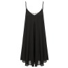 STYLEWORD Women's Chiffon Casual Sleeveless Beach Slip Dress - Dresses - $35.99 