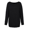 STYLEWORD Women's Long Batwing Sleeve Pullover Loose Casual Knitted Sweater - Camisas - $35.99  ~ 30.91€