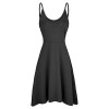 STYLEWORD Women's Summer Adjustable Spaghetti Straps Sleeveless Beach Dress with Pocket - Dresses - $35.99 