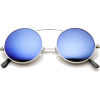 SUNGLASS. LA round blue sunglasses - Óculos de sol - 