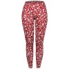 SUNGLORY Women's Christmas Leggings Snowflake Stocking Pants Stretchy Tights - Pants - $29.99 