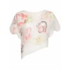 SUSAN FANG transparent organza top - Shirts - 835.00€  ~ £738.87