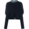 Sacai crop sweater - Pullovers - 