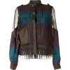 Sacai pleated paisley-print shirt - Jacket - coats - 