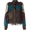 Sacai pleated paisley-print shirt - Chaquetas - 