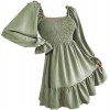 Sage Green Dress - ワンピース・ドレス - $35.00  ~ ¥3,939