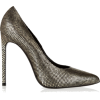 Saint Laurent Metallic snake-e - Shoes - 