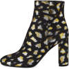 Saint Laurent  Leopard Jacquard Booties - Boots - 
