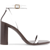 Saint Laurent Loulou Leather Sandals - Sandals - $795.00  ~ £604.21
