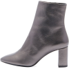 Saint Laurent  Metallic Leather Booties - Botas - 