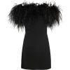 Saint Laurent Off-the-shoulder Ostrich - Dresses - $11,900.00  ~ £9,044.12