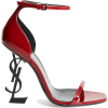 Saint Laurent Opyum Patent Leather Sanda - Sandals - 