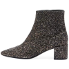Saint Laurent  Washed Glitter Booties - Boots - 