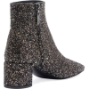 Saint Laurent  Washed Glitter Booties - Сопоги - 