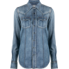 Saint Laurent denim western shirt - Рубашки - длинные - 