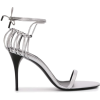 Saint Laurent metallic Lexi 100mm sandal - Сандали - 