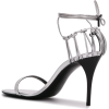 Saint Laurent metallic Lexi 100mm sandal - サンダル - 