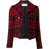 Saint Laurent plaid jacket - Jacket - coats - 